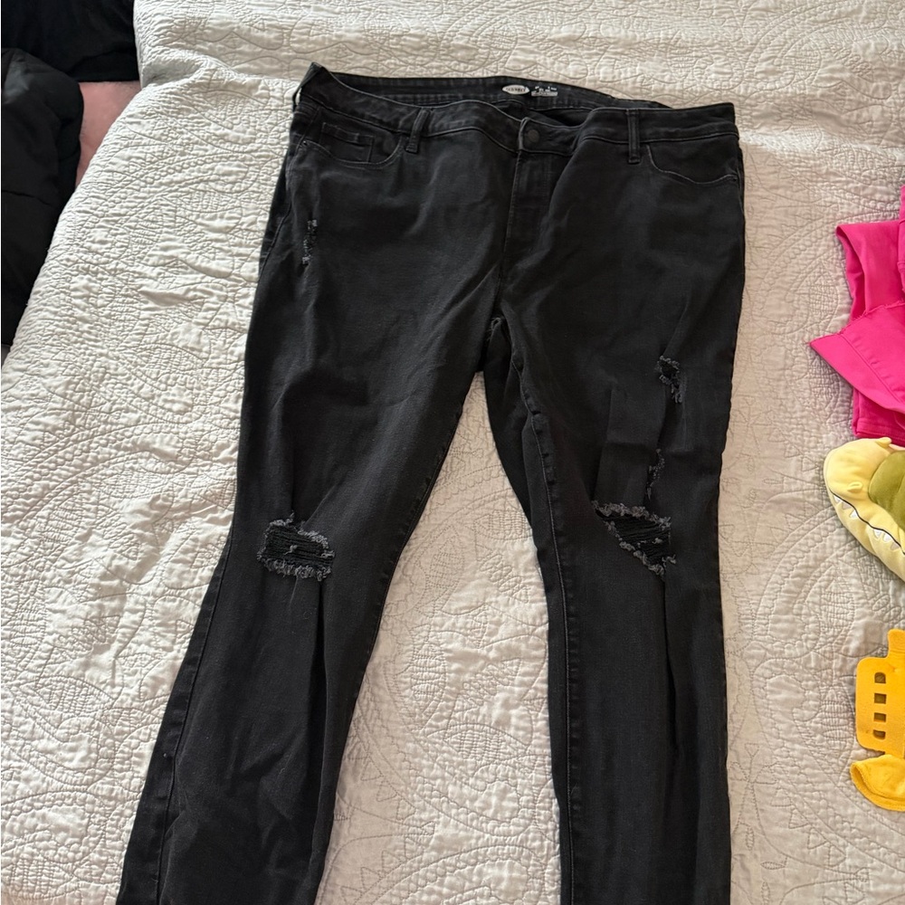 Old Navy Charcoal Denim Pants